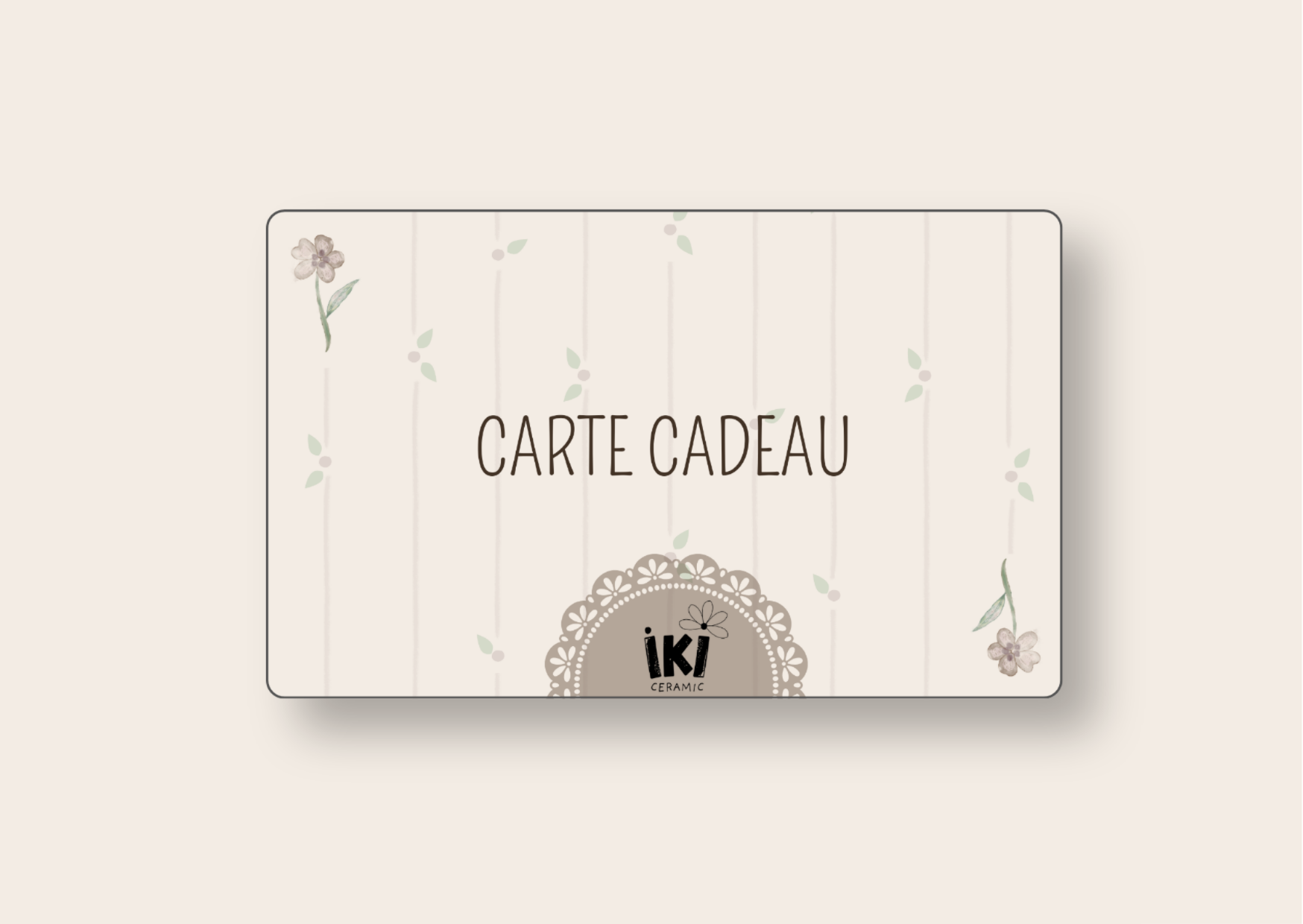Carte cadeau